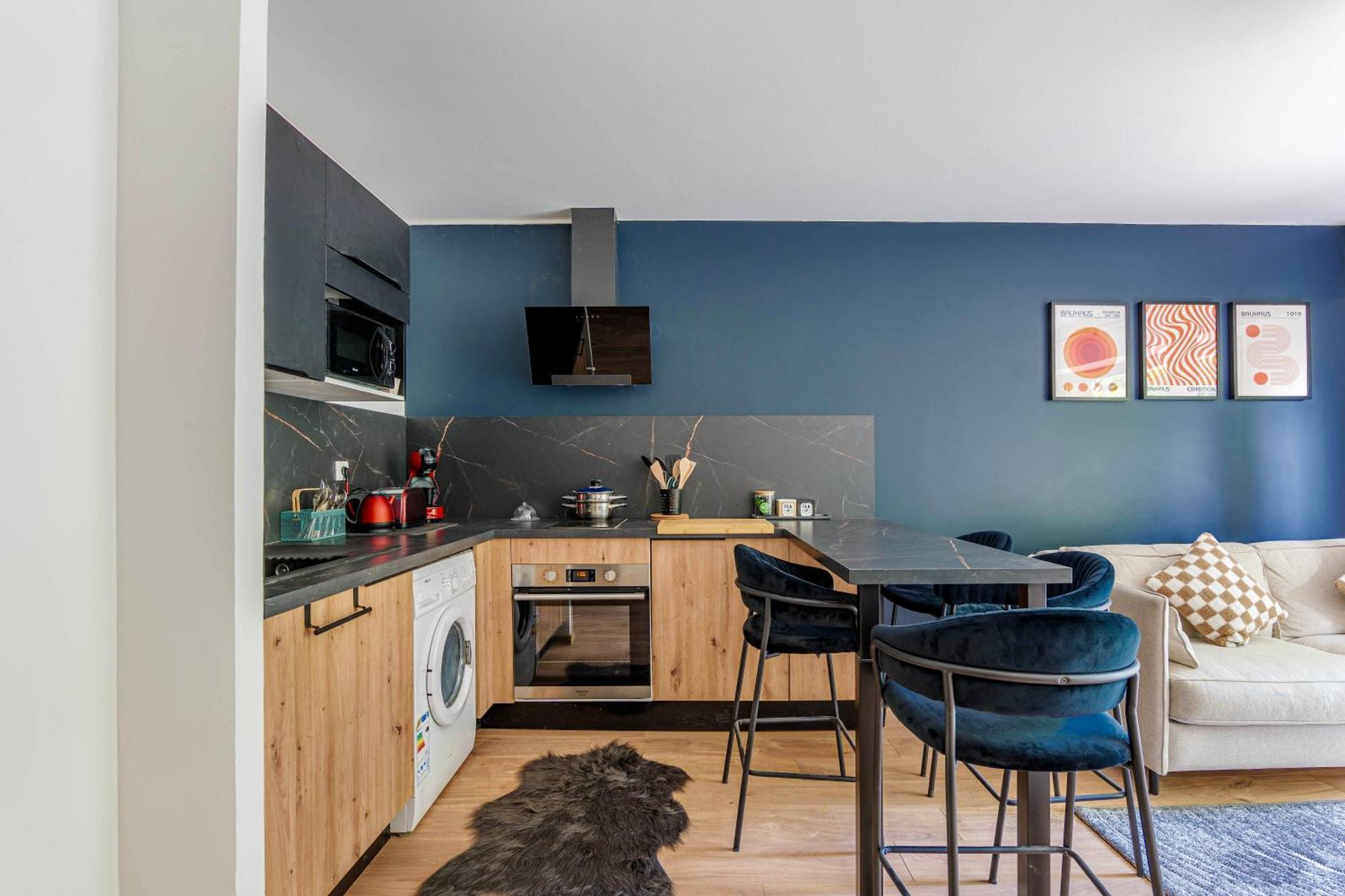Appartement Croise Laroche - 5 Min De Lille Marcq-en-Baroeul Eksteriør bilde