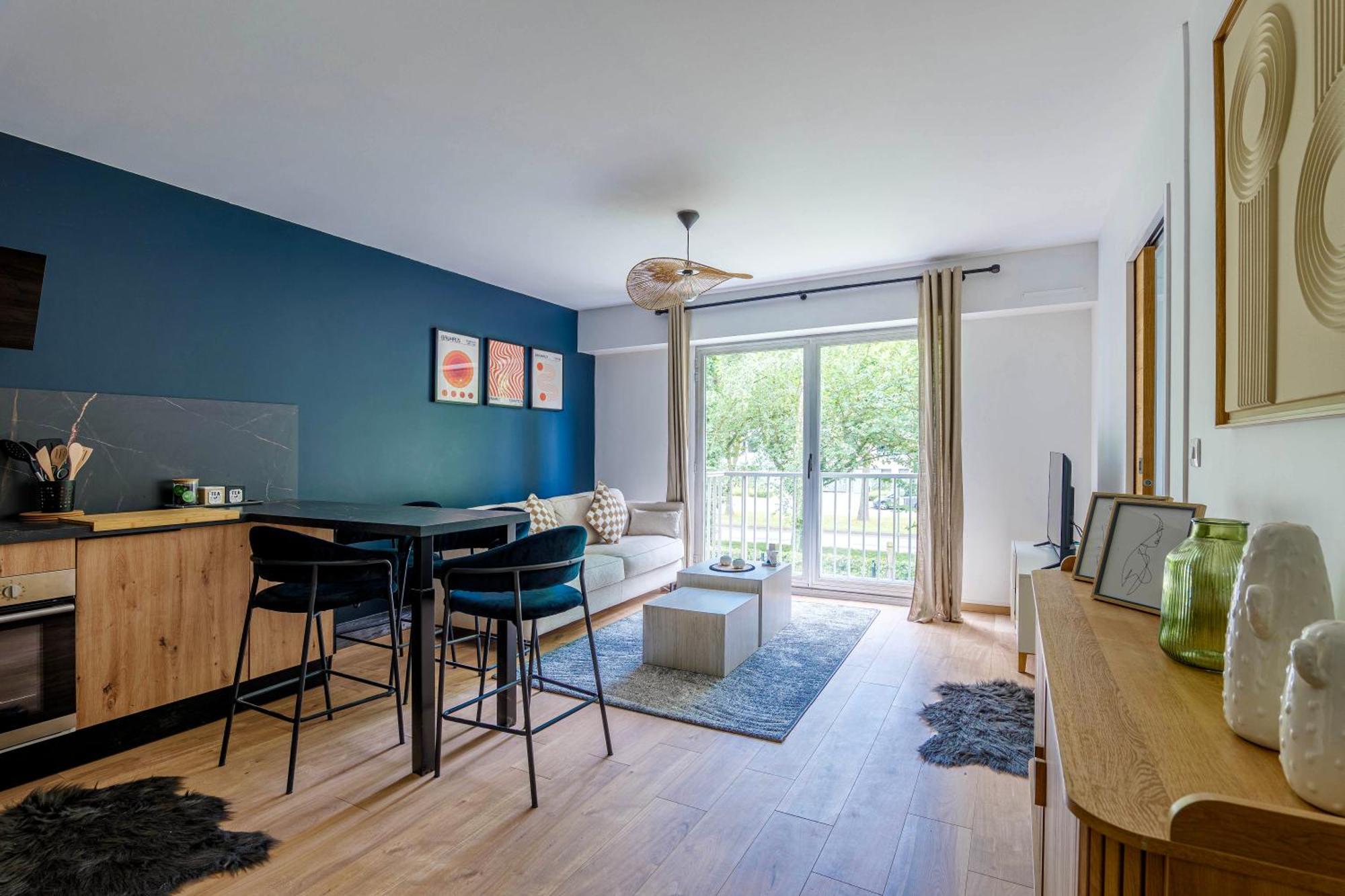Appartement Croise Laroche - 5 Min De Lille Marcq-en-Baroeul Eksteriør bilde