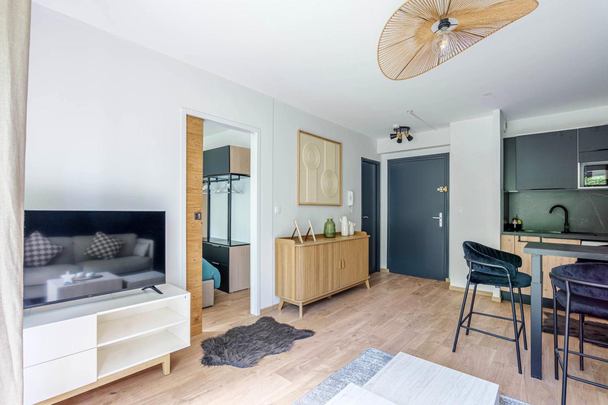 Appartement Croise Laroche - 5 Min De Lille Marcq-en-Baroeul Eksteriør bilde